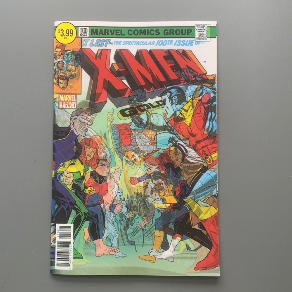 (C27) X-Men Gold #13 Lenticular 3D Cover 2017